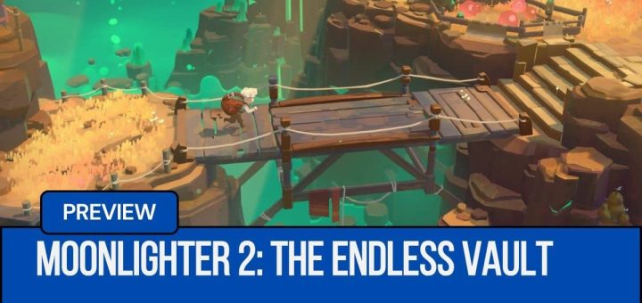Will crossing a wooden bridge into a mysterious dungeon in Moonlighter 2 The Endless Vault