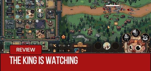 A massive skeleton boss clashes with your army during a tense wave defense in The King is Watching.