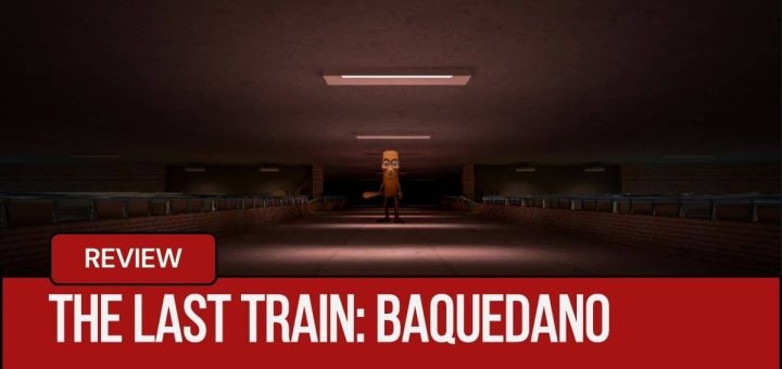 Tung stalking the player in a dark underground car park in THE LAST TRAIN: Baquedano during an intense in-game moment.