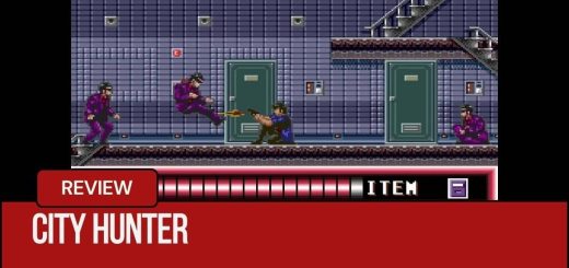 City Hunter gameplay with Ryo fighting enemies on stairs featured by Gert Lush Gaming.