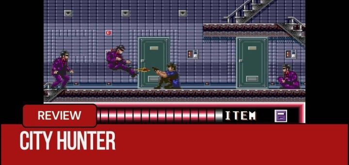 City Hunter gameplay with Ryo fighting enemies on stairs featured by Gert Lush Gaming.