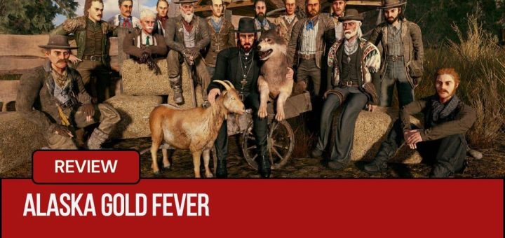 The townsfolk and miners of Alaska Gold Fever gather in the center of town for Gert Lush Gaming.