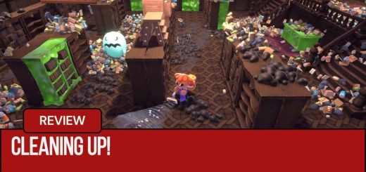 Gert Lush Gaming tackles the spooky, spiderweb-filled haunted library in Cleaning Up!
