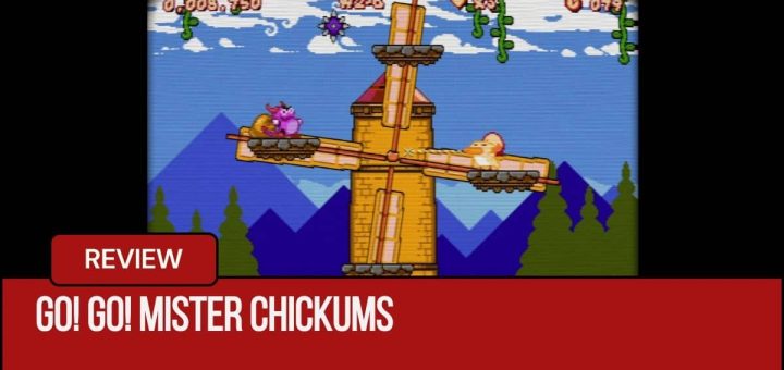 Mister Chickums navigates a massive windmill to collect golden eggs in this Gert Lush Gaming capture.