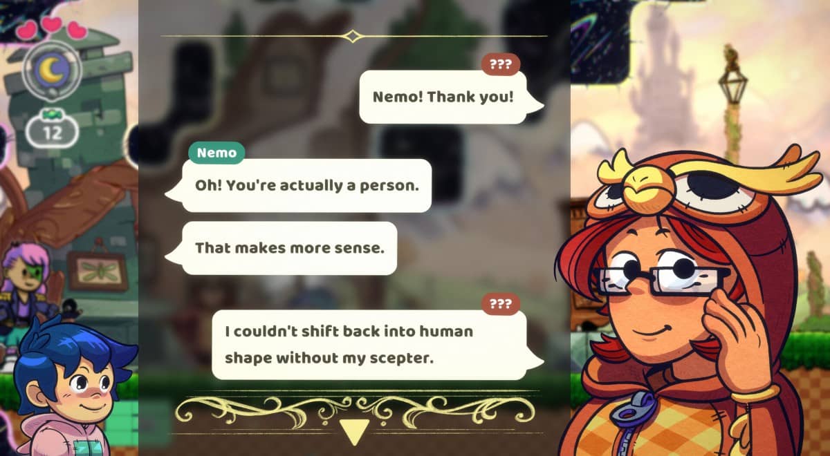 A look at how conversation flows in Little Nemo and the Guardians of Slumberland during a Gert Lush Gaming session.