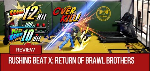 Rick unleashes a massive overkill combo in Rushing Beat X Return Of Brawl Brothers by Gert Lush Gaming.