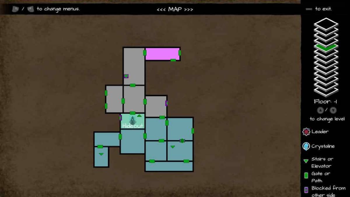 The Skautfold: Moonless Knight map unfolds to reveal a sprawling Metroidvania layout on Gert Lush Gaming.