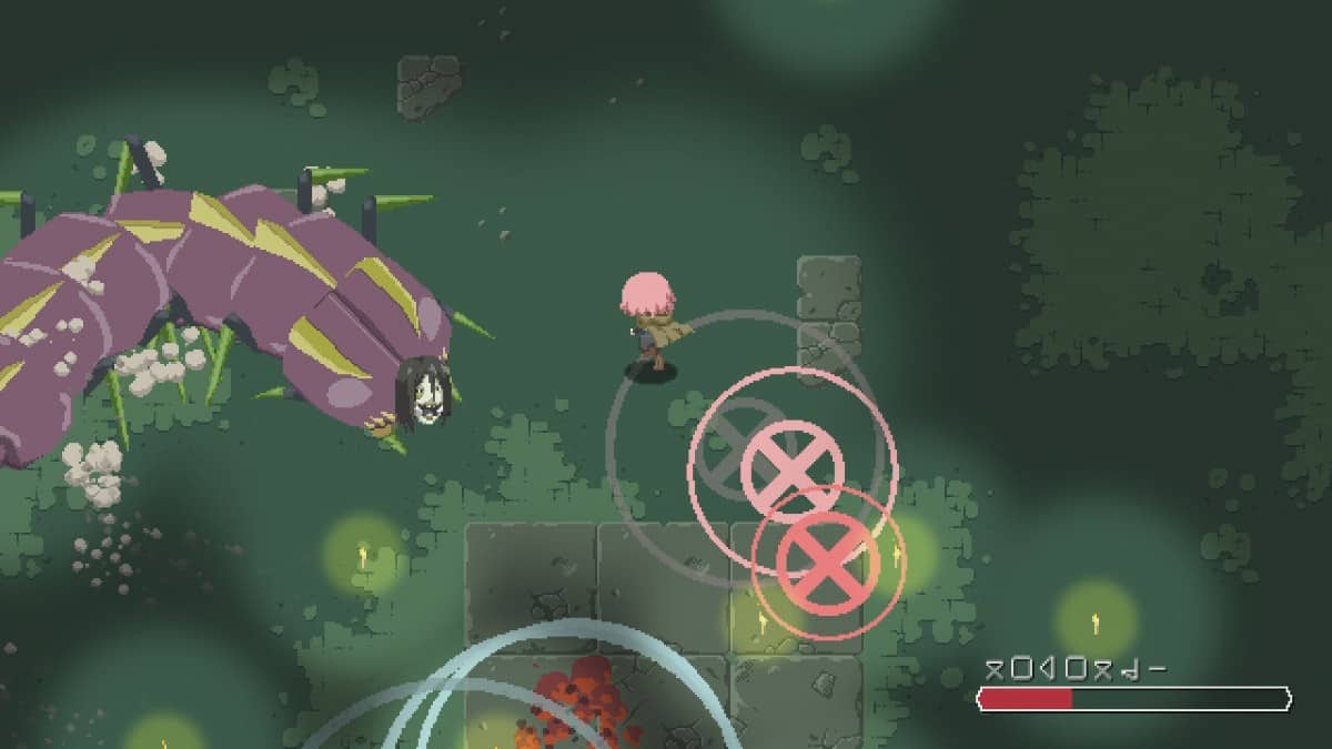 A massive snake boss fills the screen as Gert Lush Gaming engages in a Sword of the Necromancer dungeon battle.
