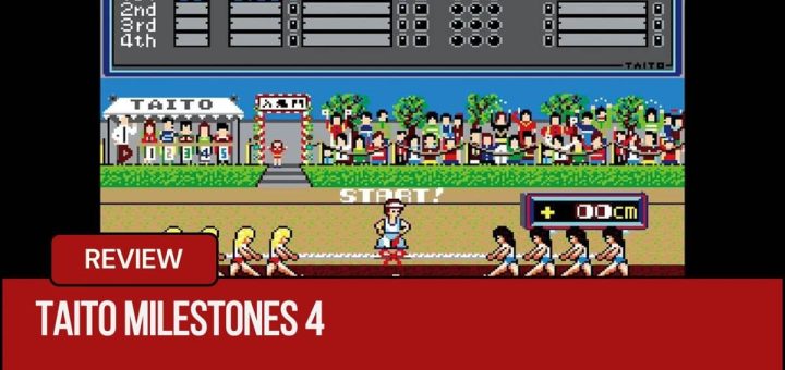 Taito Milestones 4 shows off crisp retro graphics as teams compete in Tug O'War for Gert Lush Gaming.