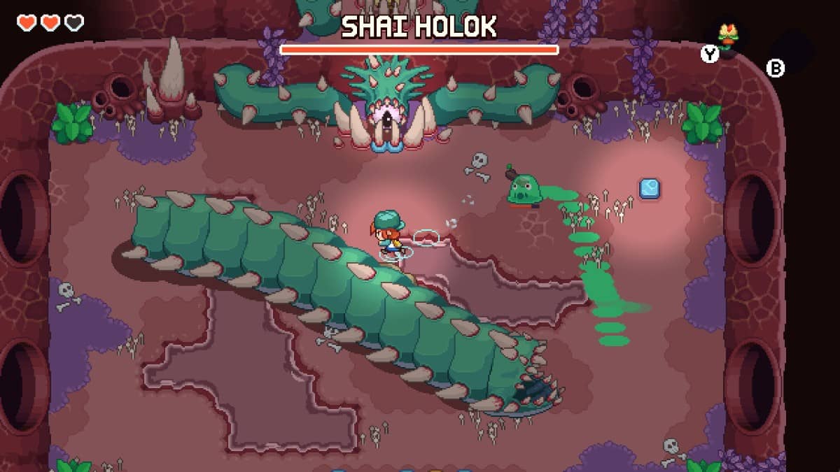 Gert Lush Gaming faces off against the massive snake boss in this intense Under The Island battle.