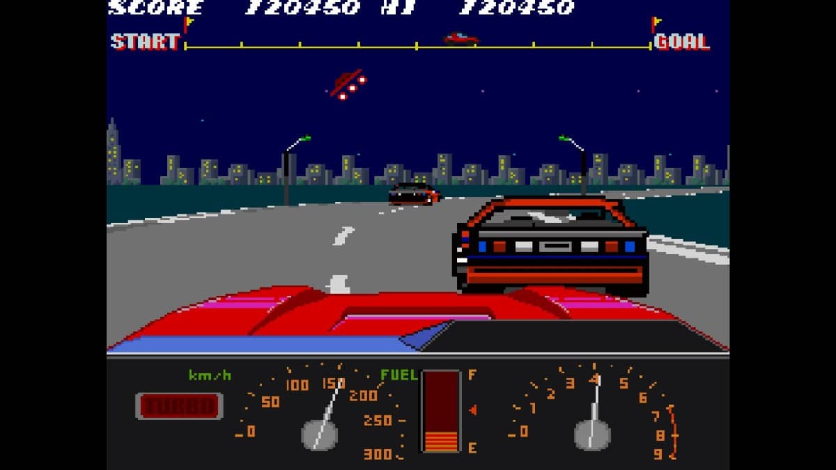 Gert Lush Gaming showcases the cool night time aesthetics of Arcade Archives KONAMI GT.