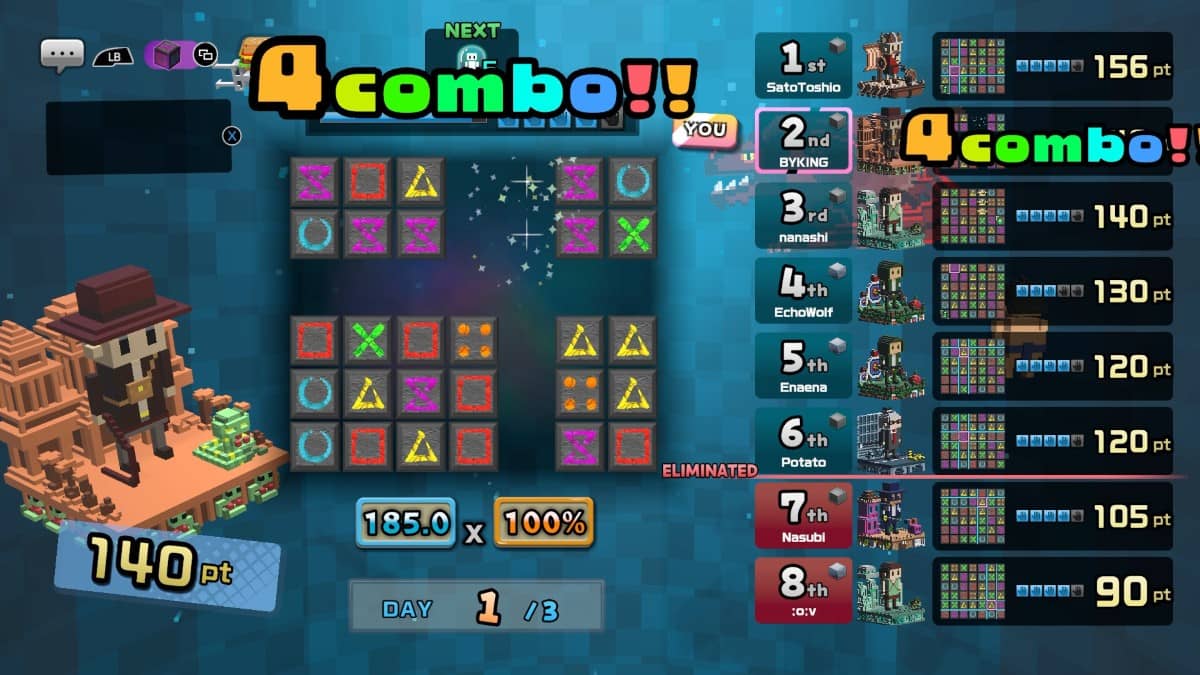 Gert Lush Gaming monitors multiple opponent grids during a chaotic Dialoop multiplayer match.