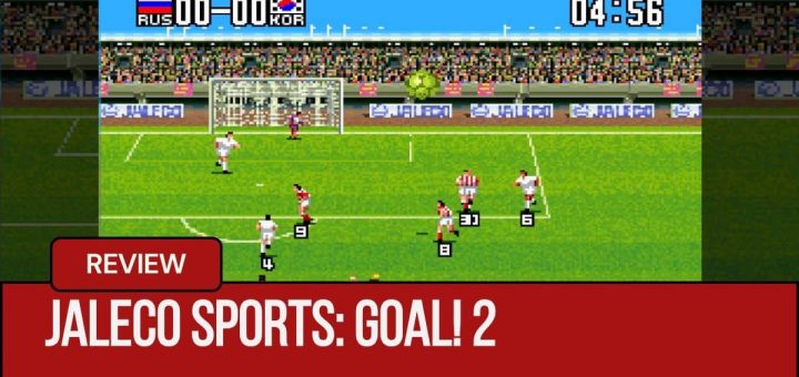 Action shot of Germany versus South Korea in Jaleco Sports: Goal! 2, by Gert Lush Gaming.