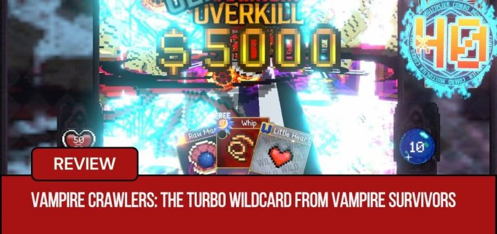 Gert Lush Gaming triggers explosive damage combos during a chaotic Vampire Crawlers run.