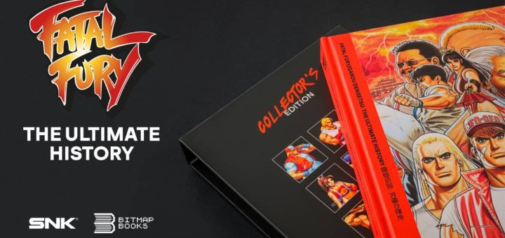 The detailed front cover of the book Fatal Fury Garou Densetsu The Ultimate History showcased by Gert Lush Gaming.