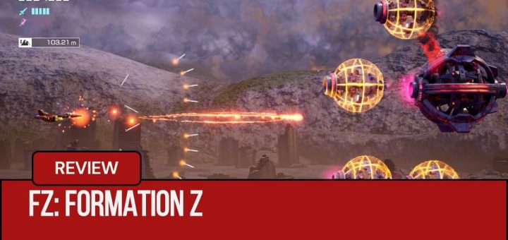 A ship battles giant energy orb bosses in this intense FZ Formation Z gameplay capture from Gert Lush Gaming.