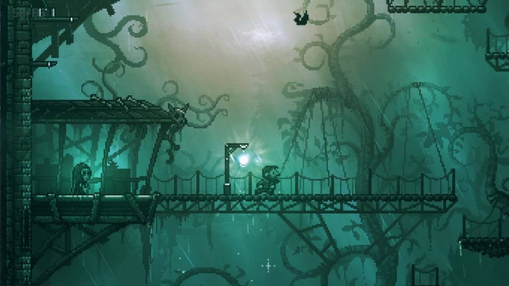 The player explores an empty yet eerily inviting location in Inmost on Gert Lush Gaming.