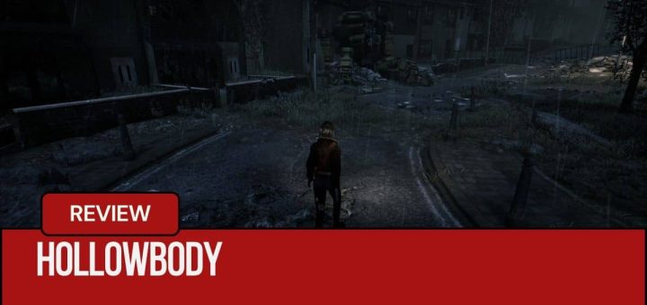Gert Lush Gaming captures Mica navigating the rain-slicked, derelict ruins of the Hollowbody graveyard.