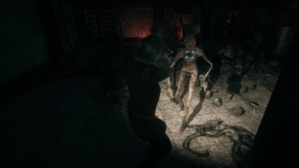Gert Lush Gaming captures the intense combat as Mica faces a hideous creature in the dark corridors of Hollowbody.