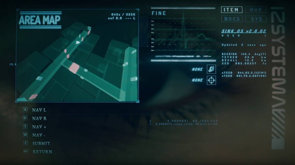 Gert Lush Gaming showcases the detailed, high-tech neon map and UI design found in Hollowbody.