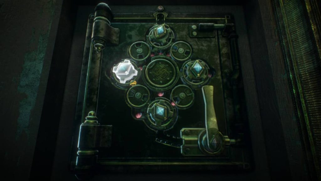 Gert Lush Gaming showcases an intricate puzzle in The 7th Guest Remake that offers minimal guidance to the player.