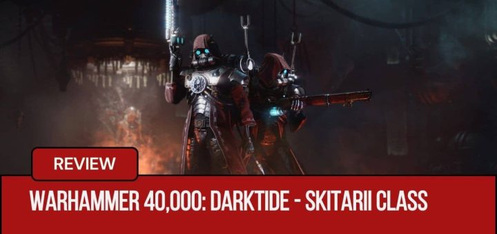 Two Skitarii stand side by side ready for battle in the Gert Lush Gaming review of Warhammer 40,000: Darktide.
